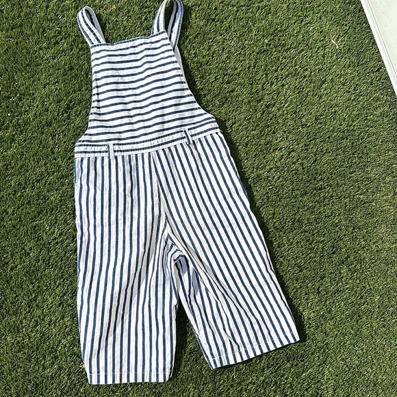 BEEBAY 7years made in India, striped romper, blue, white, and red - Picture 5 of 7